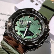 CASIO GA2100 GSHOCK watch for men and women GM-2100 ECB-10YP  Size:49.3*44.4*11.8mm Octagon design