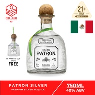 Patrón Silver Tequila (700ML) + 1x FREE PATRON CUP – Premium Blanco Tequila