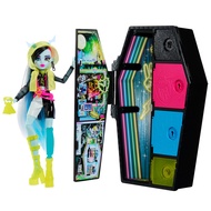 MONSTER HIGH Skulltimate Secrets Frankie Stein Doll - Neon Frights Fashion Surprises, Luminous Acces