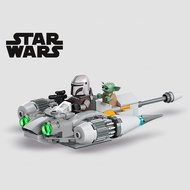 JUA Star Wars The Mandalorian N-1 Star Wars Mini Fighter with Minifigure 75363 Assembled Building Bl