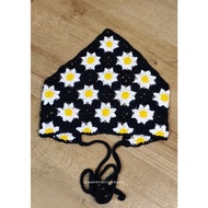 [PRE ORDER] Crochet Daisy Flower Bandana - Inspired by G Dragon's Daisy Bandana