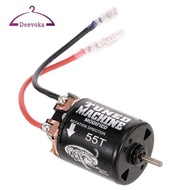 [deevoka] RC Car 4 Pole 12 Slot 55T 540 Brushed Motor for 1/10 Axial SCX10 RC4WD D90