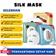 [ RAYA 2022 ] Images Silk Mask Water Facial Mask Sheet Kecantikan Masker Muka Face Organic Bioaqua W