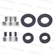 Nevʚ ɞ 2Pcs 22mm to 16mm Faucet Adaptors Tap Aerator Connector Replacement Water Hoses Adapter for G