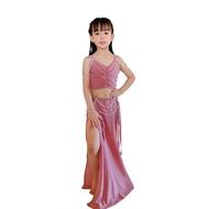 [Dancer] Dancer Children's Belly Dance Oriental Dance Suit Belly Dance Costume Belly Dance Costume T5059.14