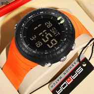 Sanda นาฬิกาอิเล็กทรอนิกส์มัลติฟังก์ชั่นาฬิกาปลุก5Bar กันน้ำไฟ LED Jam Tangan Digital นาฬิกาสปอร์ตผู้ชายกลางแจ้ง