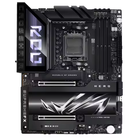 Motherboard Support AMD Socket AM5 New ROG CROSSHAIR X870E HERO ATX for AMD Ryzen 9000/8000/7000 Ser