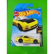 HotWheels Mazda Series JDM Diecast Mazda RX-7 FC,FD,RX 3 Car Toys Model