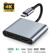 EMERAY USB C Hub Laptop 4K 60Hz Adapter Screen Expansion
