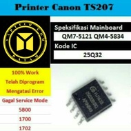 IC Eprom TS207 IC Reset Ts207 IC Counter Canon TS207 Error 5B00