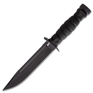 Smith & Wesson Special Ops 7" 8Cr13MoV Full-Tang Survival Knife with Sawback and Hammer Pommel