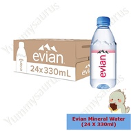 Evian Mineral Water 24 x 330ml