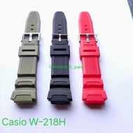 Casio W-218H Watch Strap Casio W218H Quality Rubber Strap