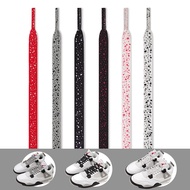 [Only shoelaces]AJ4Black White Gray Cement Shoelace Rope Oreo Paris Red Black White Ink Dot Gradient