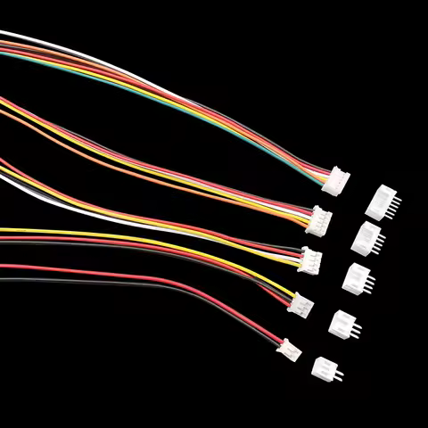 5/10Sets Mini Micro JST PH 2.0mm 2/3/4/5/6/7/8/9/10 Pin Female Plug Terminal Connector With 26AWG Wi