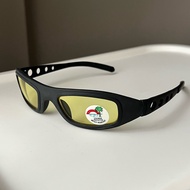 ️ ️Vintage Glasses From The 90s New Old Work 20 Years (New) Free Size For Thai People Imported Produ