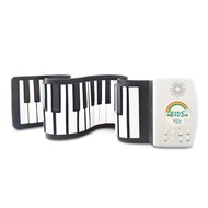 山野樂器49鍵手捲鋼琴/ USB充電版/ 薄型矽膠