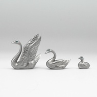 KL Pewter [203] Swans (Set) | Figurine