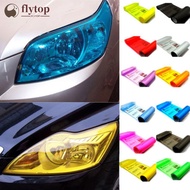 FLYTOP 30*60cm Hot Car Headlight Sticker Tint Film Taillight Vinyl Fog Light Wrap H4O7