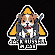 Car Stickers Waterproof in The With CADGFY Dog in Jack Russell BICHON FRISE GREAT DANE Tibetan Masti
