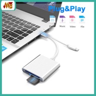 Type-c 3-in-1 SD TF CF Card Reader Multi-in-one Notebook Card Reader