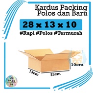 Box Packing 28x13x10 Kraft Material