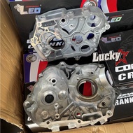 LEO CRANKCASE WAVE125 BLOCK HEAD PNP WAVE100 EX5 DREAM KRISS100 CT100 CASING ENJIN ENGINE RACING HON