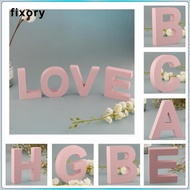 [fixory] Wood Marquee alphabet and letters Wedding Baby Shower Decoration  A-Z, , Wall Decorations