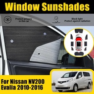 Car Full Covers Sun Visor For Nissan NV200 Evalia Accessories Vanette 2010~2016 2015 Car Window Viso