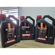 MOTUL H-TECH AND MULTIPOWER PLUS ENGINE OIL - 5W30 / 5W40