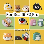 READY STOCKFor Realfit F2 Pro Case Innovation Cartoon Soft Silicone Earphone Case Casing Cover