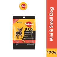 《inventory》 GWP PEDIGREE PRO High Protein - Dog Dry Food (1-Pack) 100g. Dog Food for Mini Small Bre