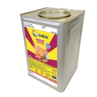 Julie's Wheat Crackers 4.5kg Big Tin | Halal | SG Biskut Tin