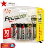 Vỉ 12 viên pin AAA Energizer max Alkaline chính hãng  siêu bền  siêu tiết kiệm