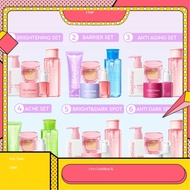 G-2-G 5 In 1 Skincare Set Perfect Cover Cushion Foundation Sunscreen/Micellar Water Makeup Brighteni