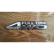 Full Time 4 WD Emblem for Land Cruiser VX 80 Diesel Car