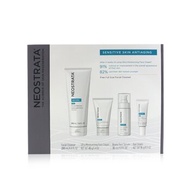 Neostrata Sensitive Skin Antiaging Kit: Restore Cleanser, Restore Face Cream, Restore Face Serum, Re