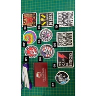 Rock style laptop stickers 40sen each