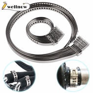 WELLNPH CV Boot Clamp Kit, Stainless Steel Single Ear CV Joint Boot Crimp Clamp,  Adjustable Axle CV