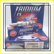 ۞ ▩ ✹ NGK SPARK PLUG IRIDIUM CR8EIX FOR RAIDER 150 & BARAKO 175 & NINJA 250