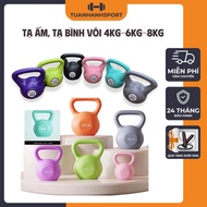 Kettlebell Tuan Hanh Sport – Kettlebells, Plastic Handle Dumbbells Molded with Concrete Core - Enoug