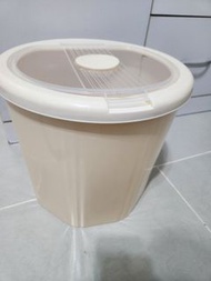 $20全新 米色米桶／儲物盒