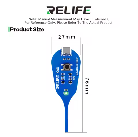 RELIFE XA5 Motherboard Coil Tester Inductor Detector Tool for PC Repair Electromagnetic Induction Qu
