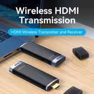 Vention HDMI Wireless Transmitter and Receiver 5GHz Band WiFi 1080p 60Hz Output for Monitor Projecto