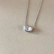 TIFFANY & CO 925純銀經典豆子吊墜頸鏈 Bean design Pendan