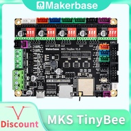 Makerbase MKS TinyBee Papan Kawalan Pencetak 3D ESP32 MCU Bahagian Pencetak 3D Skrin TFT fungsi wifi
