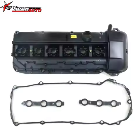 11127512839 11127512840 Automotive Parts Engine Valve Cover W/Gasket For BMW E46 E39 330i 530i X3 X5