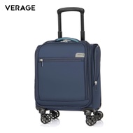 Verage Compact Underseat 14 inch Cabin Size Carry ON Spinner Wheels Lightweight Suitcase Pilot Soft 