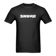 Shure Headphone Audio Systems Logo Tshirt Microphones