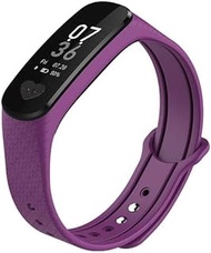 RHNY Smart Bracelet Heart Rate Blood Pressure Monitor Multi-function Sports Watch   Pedometer Waterproof Pedometer (Color : Purple)